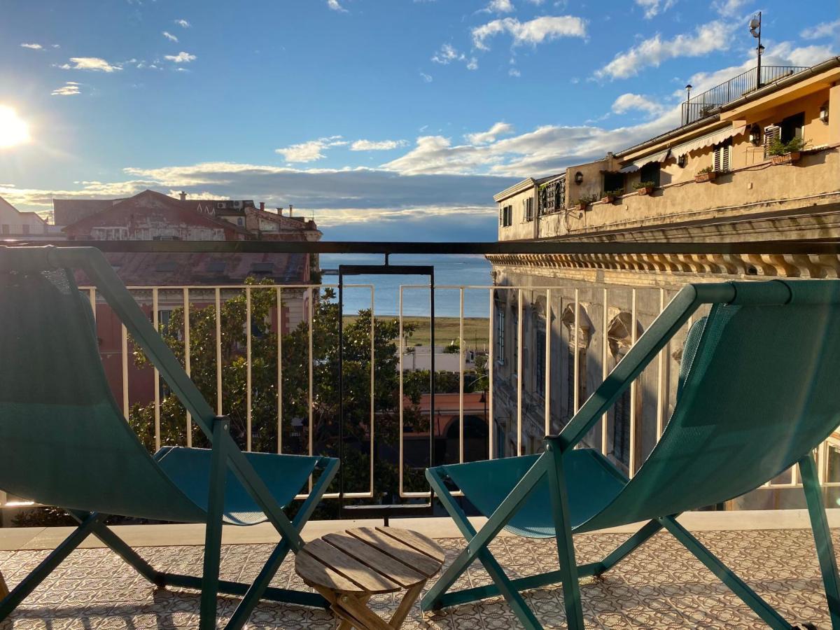 Aquamarine Apartment カステッランマーレ・ディ・スタービア エクステリア 写真